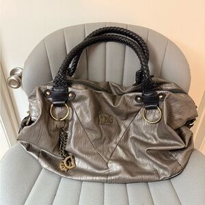 D&G Shimmering Metallic Bronze Shoulder Bag